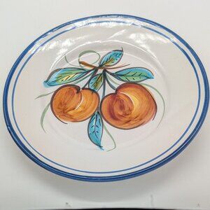 Set of 6 Vietri Iovine Fruit Salad Dessert Plates